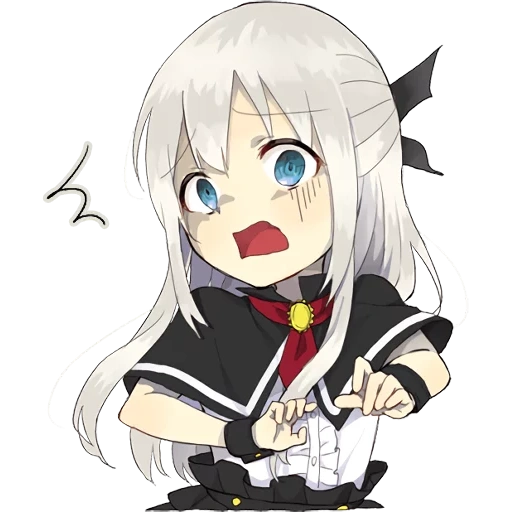 A little girl Sticker (Vampire) :: @line_stickers sticker 30