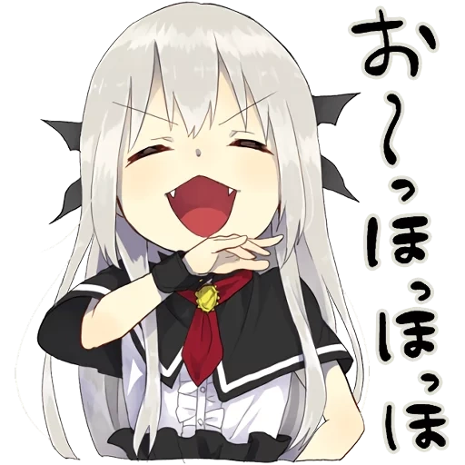 A little girl Sticker (Vampire) :: @line_stickers sticker 4