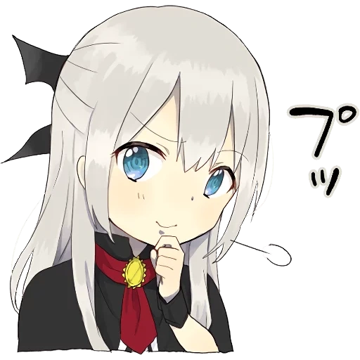 A little girl Sticker (Vampire) :: @line_stickers sticker 40
