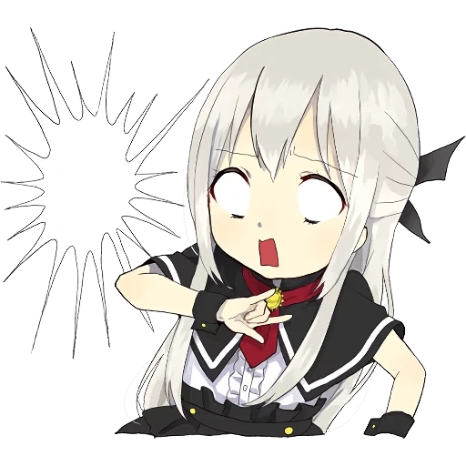 A little girl Sticker (Vampire) ENG :: @line_stickers sticker 14