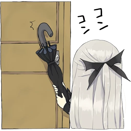 A little girl Sticker (Vampire) ENG :: @line_stickers sticker 21