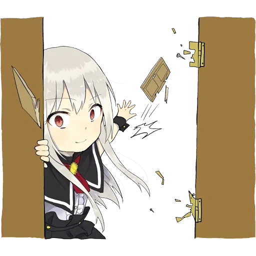 A little girl Sticker (Vampire) ENG :: @line_stickers sticker 24