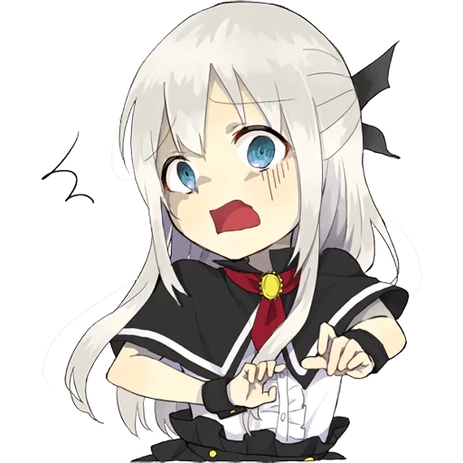 A little girl Sticker (Vampire) ENG :: @line_stickers sticker 30