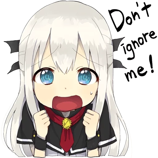 A little girl Sticker (Vampire) ENG :: @line_stickers sticker 35