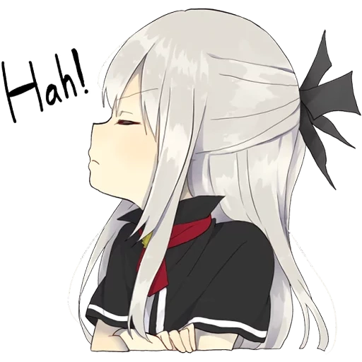 A little girl Sticker (Vampire) ENG :: @line_stickers sticker 7