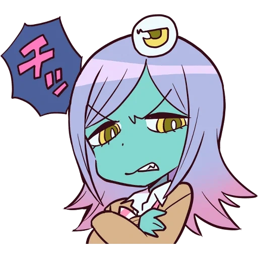 Space Patrol Luluco sticker 28