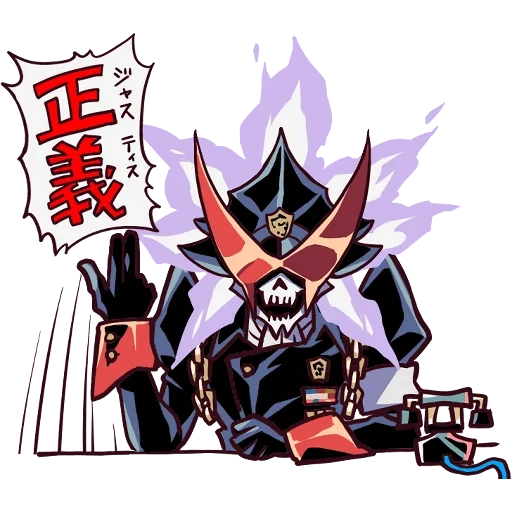 Space Patrol Luluco sticker 36