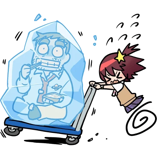 Space Patrol Luluco sticker 38