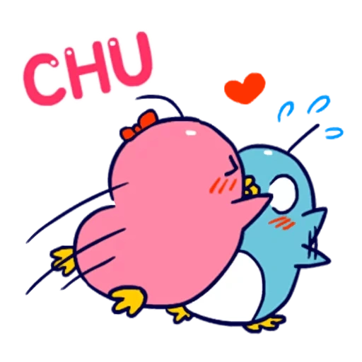 Little blue penguin - 'ALPENG' ver 3 Telegram sticker pack