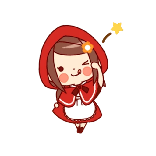 Little Red Riding Hood & Wolf sticker 11