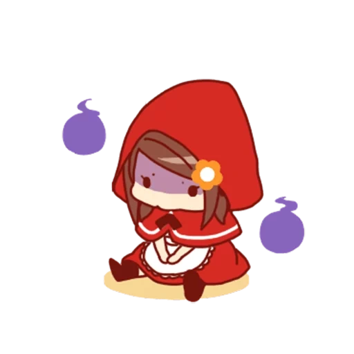 Little Red Riding Hood & Wolf sticker 13