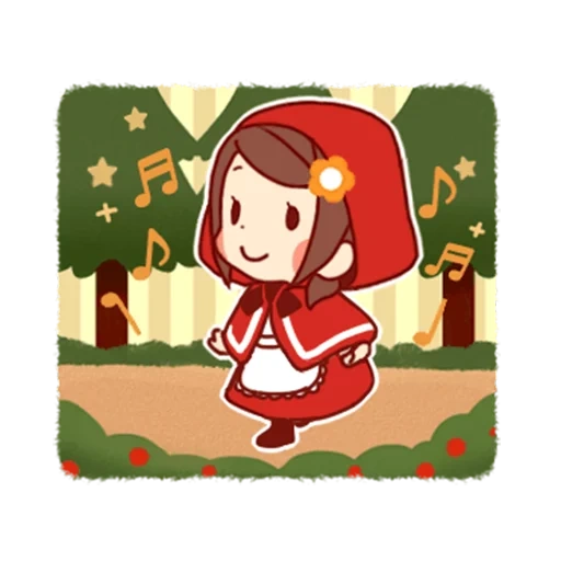 Little Red Riding Hood & Wolf sticker 18