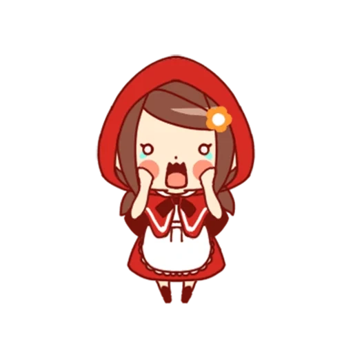Little Red Riding Hood & Wolf sticker 22