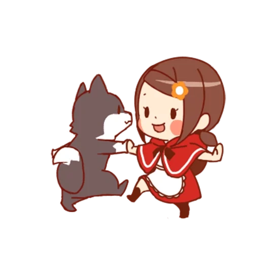 Little Red Riding Hood & Wolf sticker 8