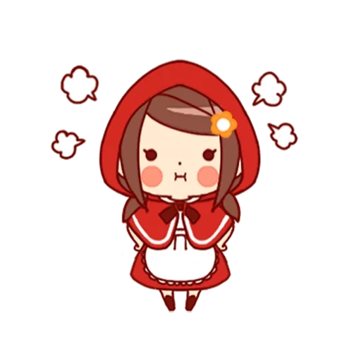 Little Red Riding Hood & Wolf sticker 9