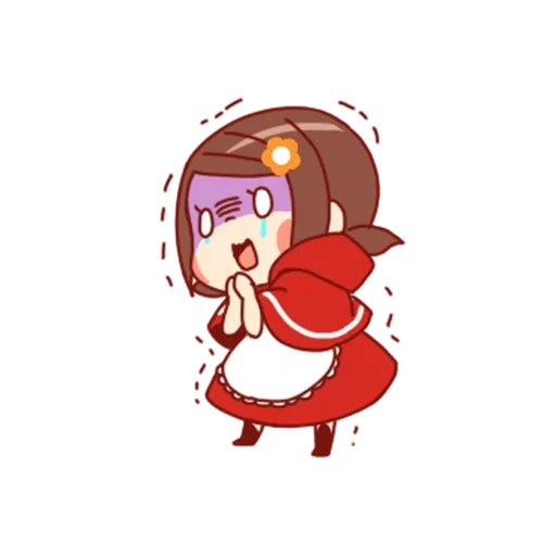 Little Red Riding Hood & Wolf sticker 10