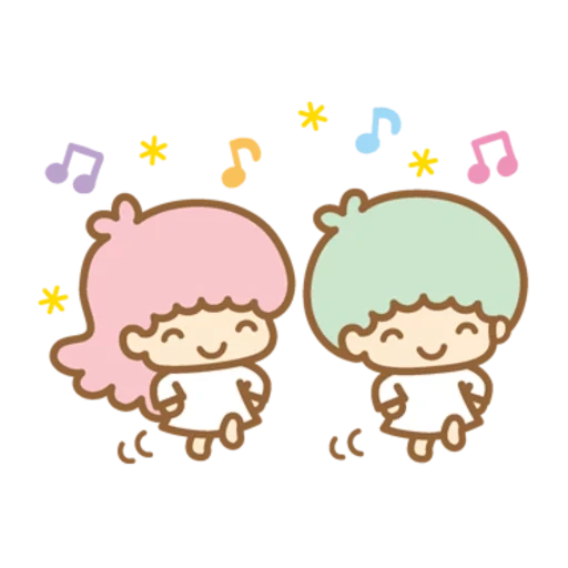 Little Twin Stars @tikelku sticker 4