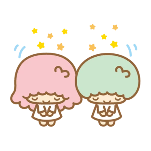 Little Twin Stars @tikelku sticker 5