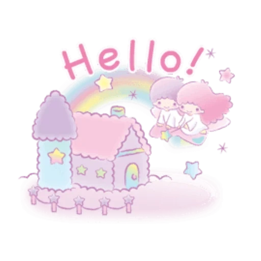 Little Twin Stars: Dreamy Telegram sticker pack