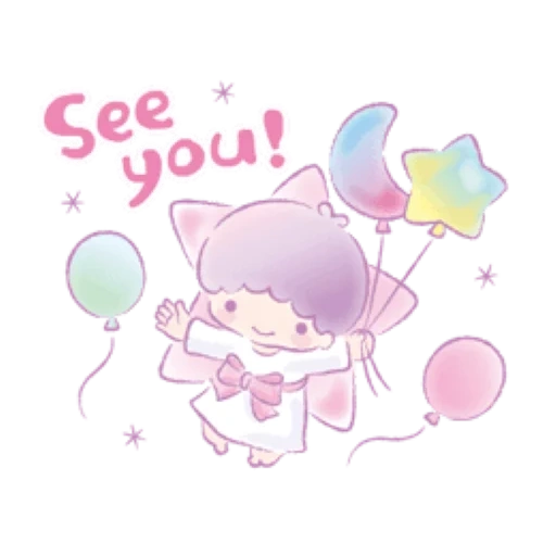 Little Twin Stars: Dreamy sticker 20