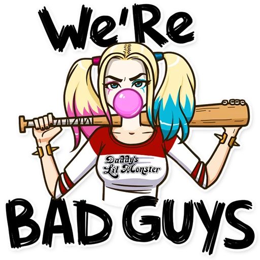 Harley Quinn sticker 13