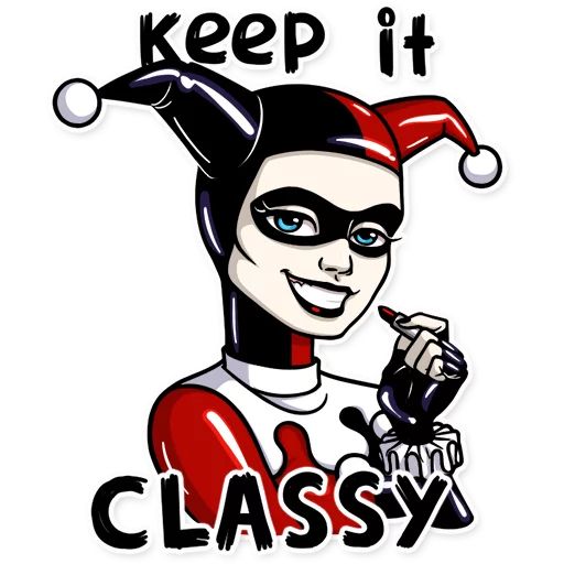 Harley Quinn sticker 15