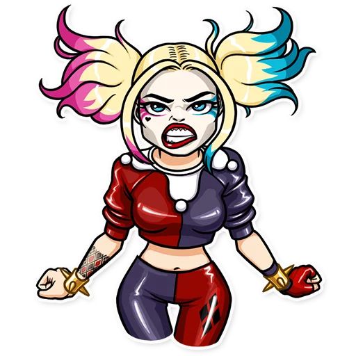 Harley Quinn sticker 17