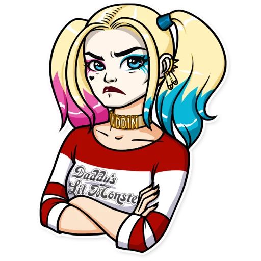 Harley Quinn sticker 19
