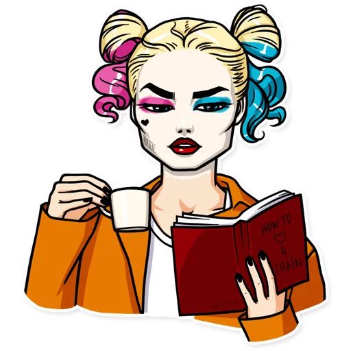 Harley Quinn sticker 22