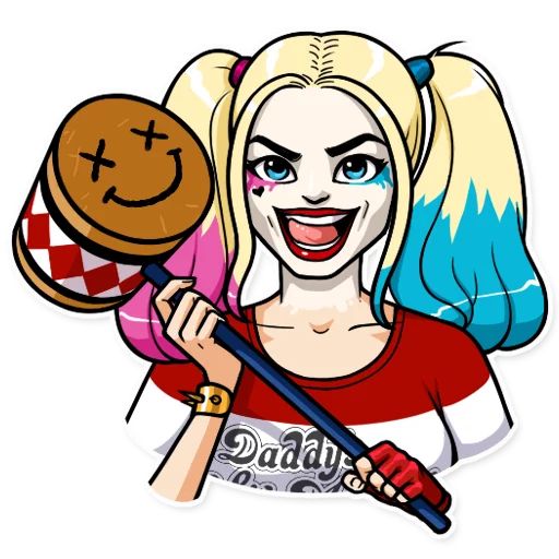 Harley Quinn sticker 4