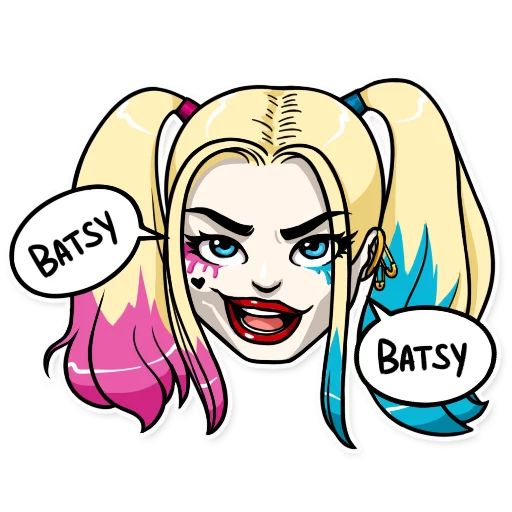 Harley Quinn sticker 9