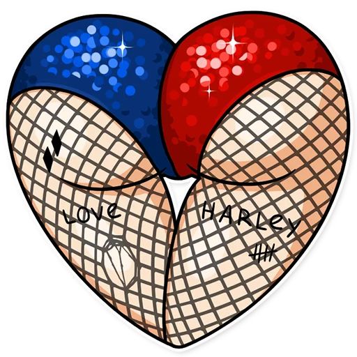 Harley Quinn sticker 10