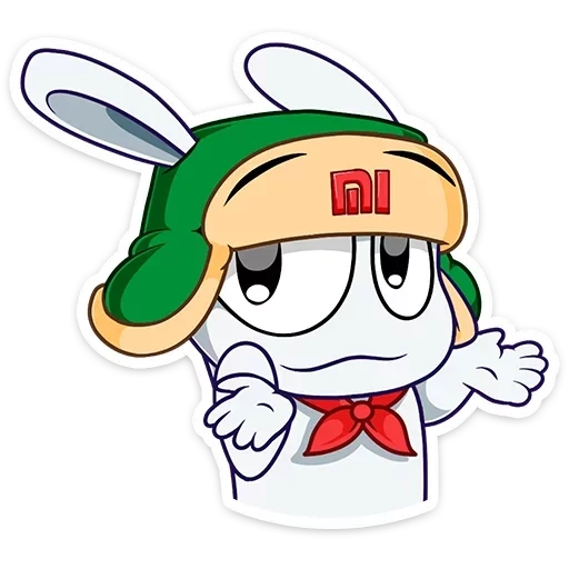 Кролик Mi Rabbit @TgSticker sticker 11
