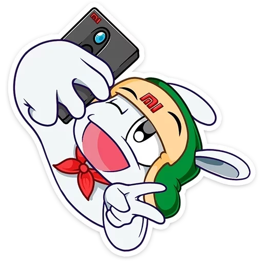 Кролик Mi Rabbit @TgSticker sticker 13