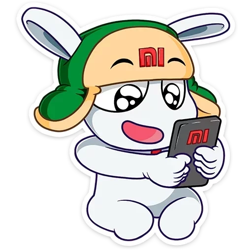 Кролик Mi Rabbit @TgSticker sticker 6