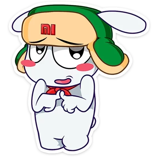 Кролик Mi Rabbit @TgSticker sticker 9