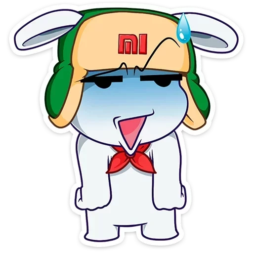 Кролик Mi Rabbit @TgSticker sticker 10