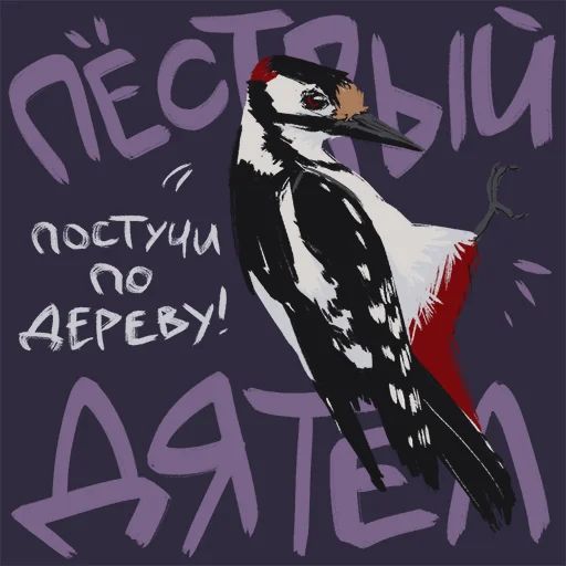 Птицы-озорницы Diana Muñoz sticker 23