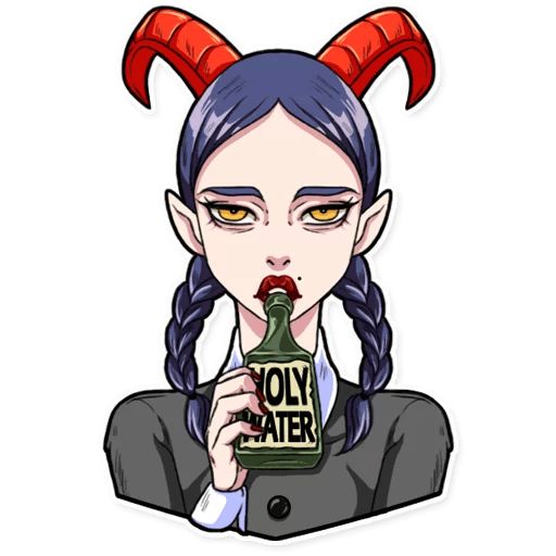 Miss Devil sticker 16