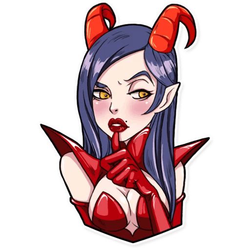 Miss Devil sticker 18