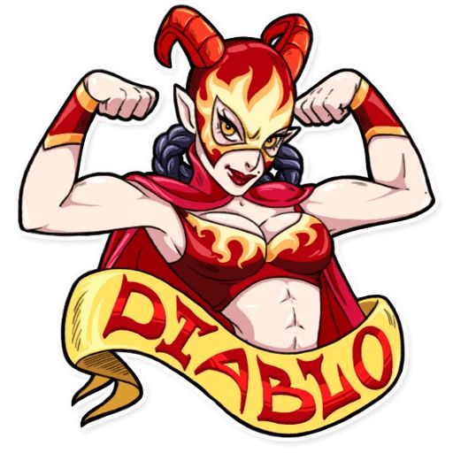 Miss Devil sticker 19