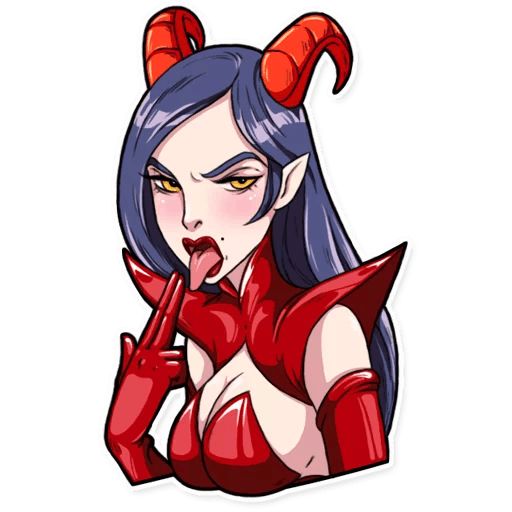 Miss Devil sticker 20