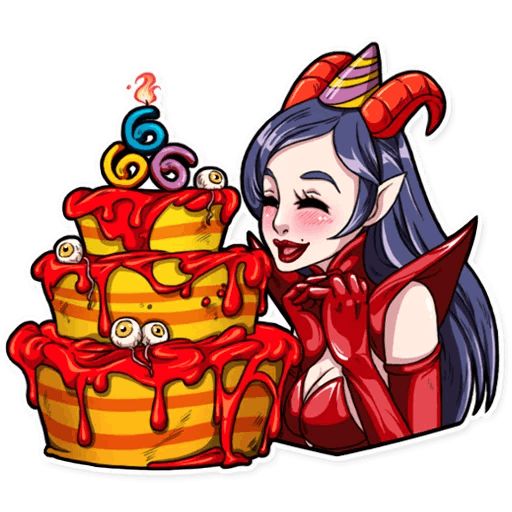 Miss Devil sticker 23