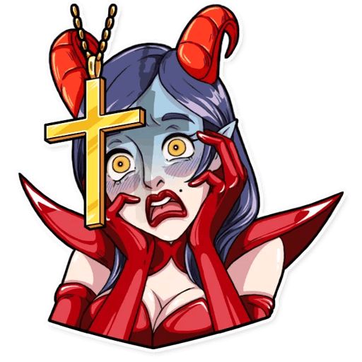 Miss Devil sticker 24