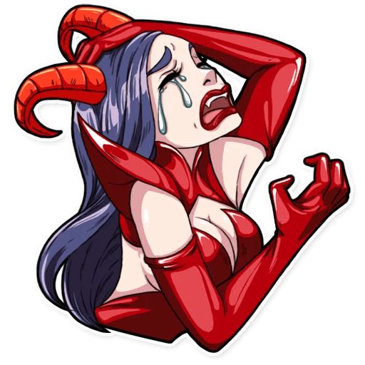 Miss Devil sticker 25