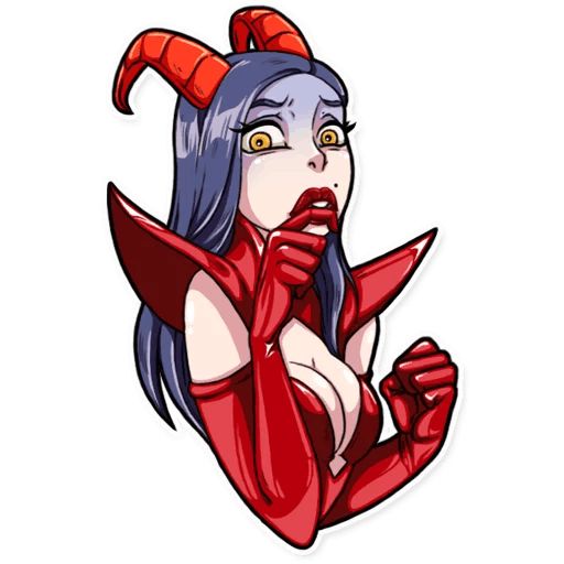 Miss Devil sticker 4