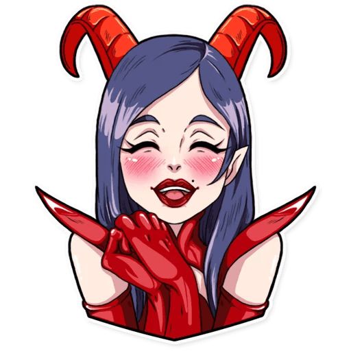 Miss Devil sticker 5