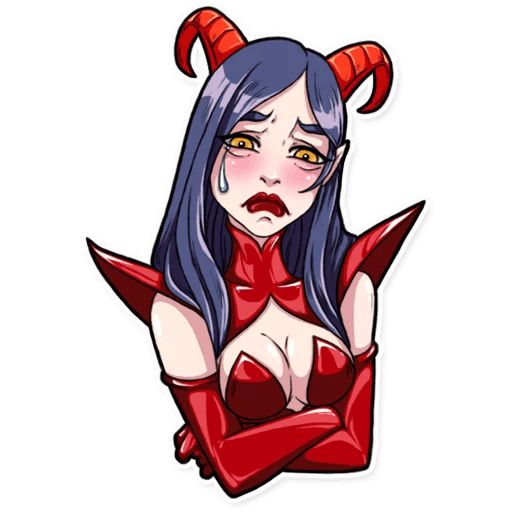 Miss Devil sticker 7