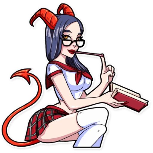 Miss Devil sticker 9