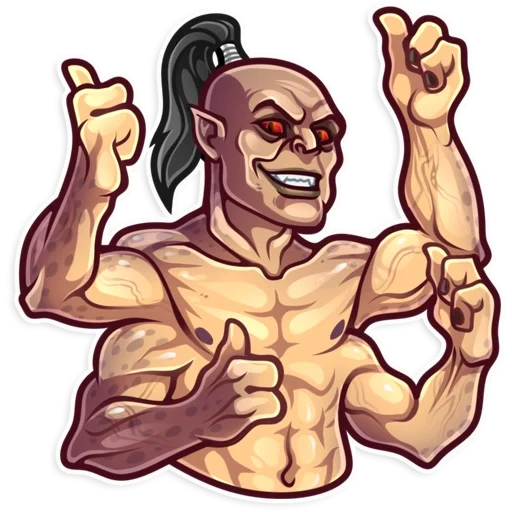 Mortal Kombat sticker 3